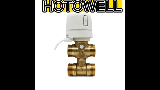 Collecteur de système de chauffage par le sol, actionneur thermique électrique Nc, 24V 230V, actionneur linéaire