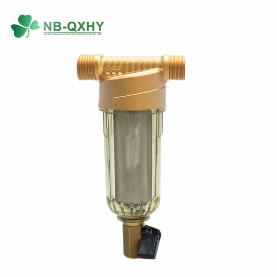 Système de filtre à eau de 1/2 pouces à 1 pouce, préfiltre à eau pour le ménage