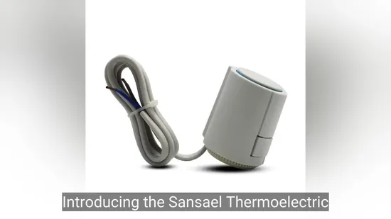 Actionneur thermique Nc 230V pour collecteur de chauffage par le sol, actionneur électrique normalement fermé pour système de chauffage par le sol