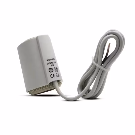 Moteur d'entraînement thermoélectrique 220, actionneur thermique électrique 24V, normalement fermé et ouvert pour radiateur collecteur de chauffage par le sol
